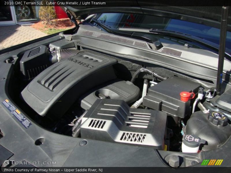 Cyber Gray Metallic / Light Titanium 2010 GMC Terrain SLE