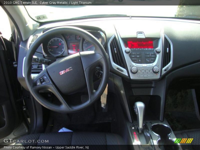 Cyber Gray Metallic / Light Titanium 2010 GMC Terrain SLE
