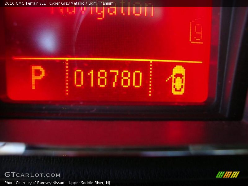 Cyber Gray Metallic / Light Titanium 2010 GMC Terrain SLE