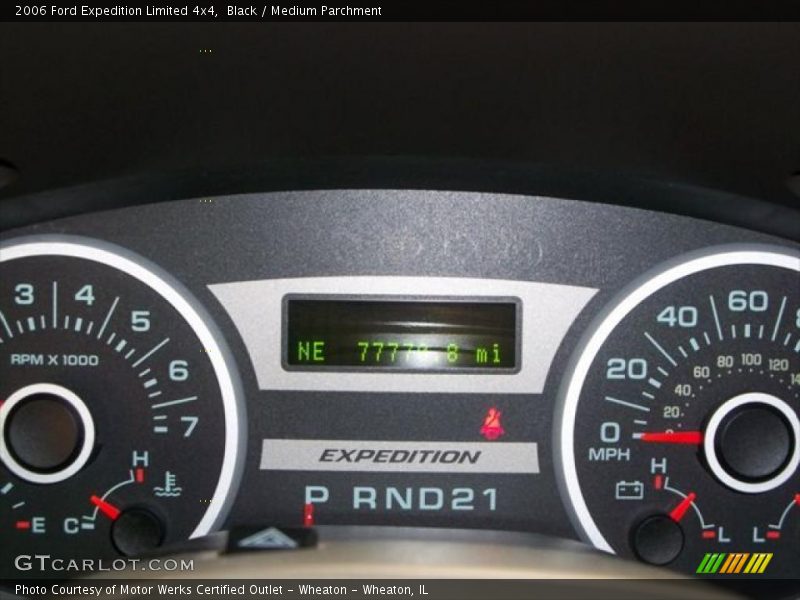 Black / Medium Parchment 2006 Ford Expedition Limited 4x4