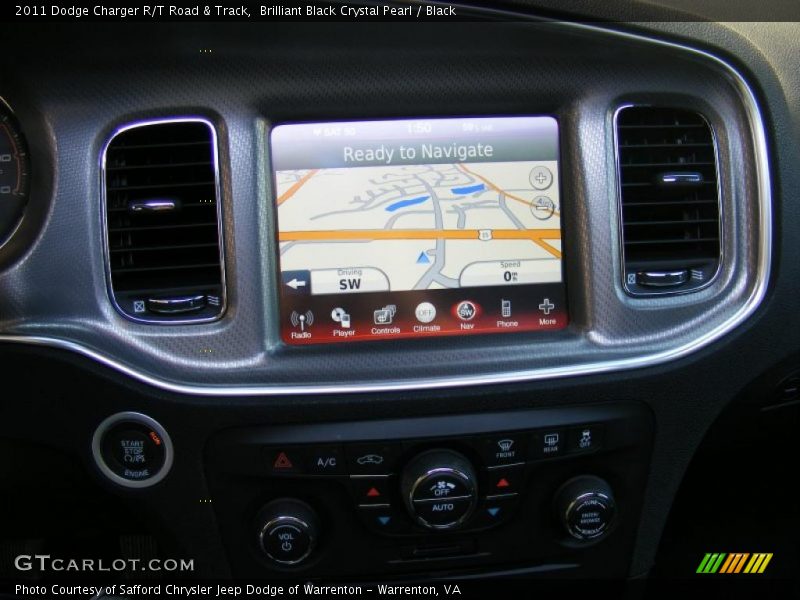 Navigation of 2011 Charger R/T Road & Track