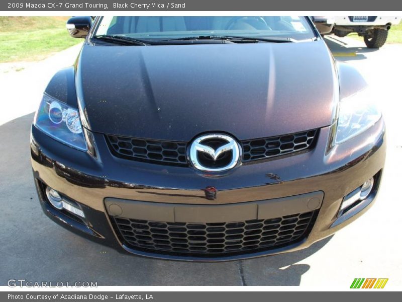 Black Cherry Mica / Sand 2009 Mazda CX-7 Grand Touring