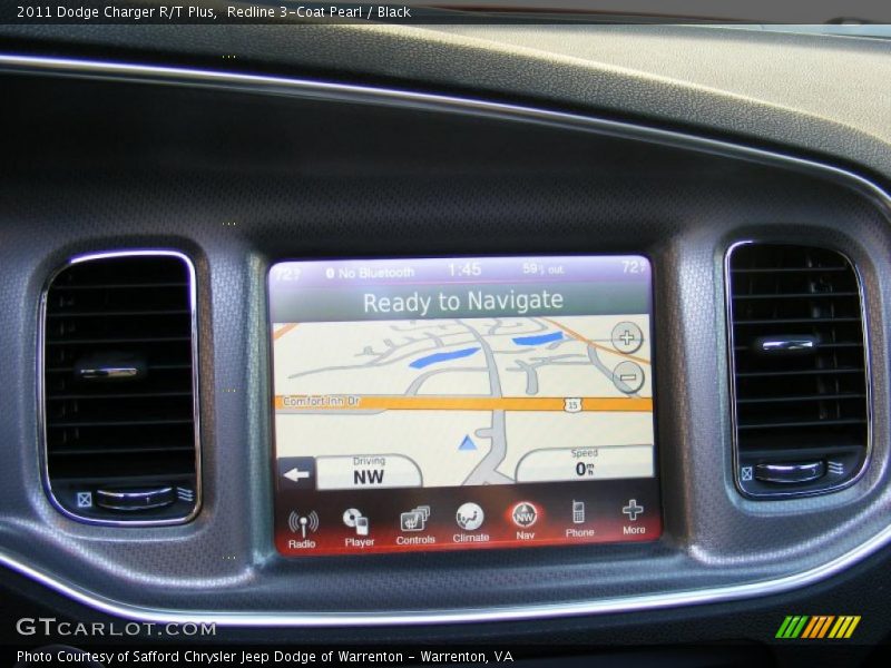 Navigation of 2011 Charger R/T Plus