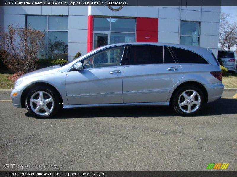 Alpine Rain Metallic / Macadamia 2007 Mercedes-Benz R 500 4Matic