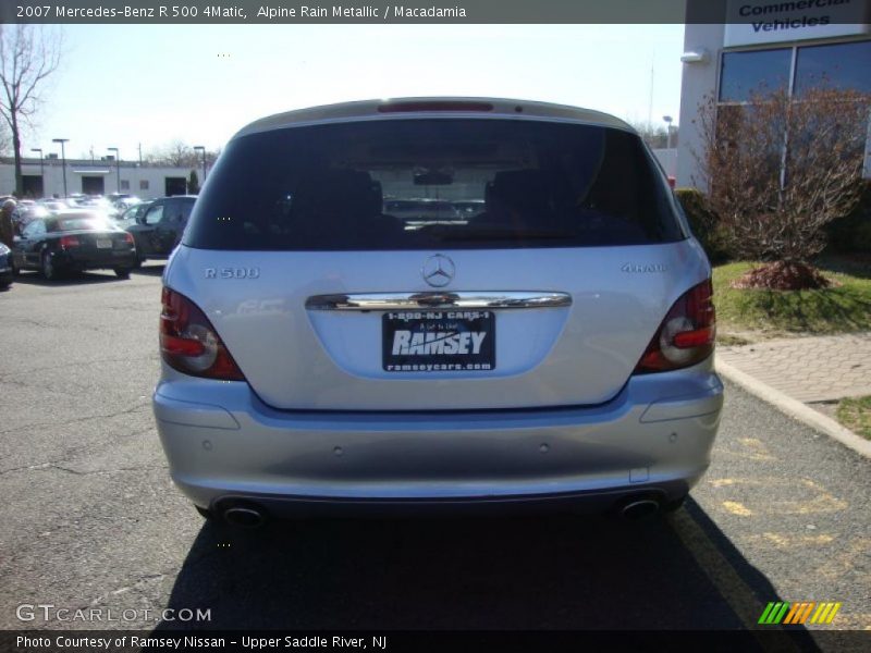 Alpine Rain Metallic / Macadamia 2007 Mercedes-Benz R 500 4Matic