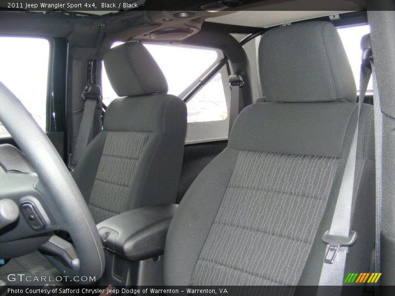 Black / Black 2011 Jeep Wrangler Sport 4x4