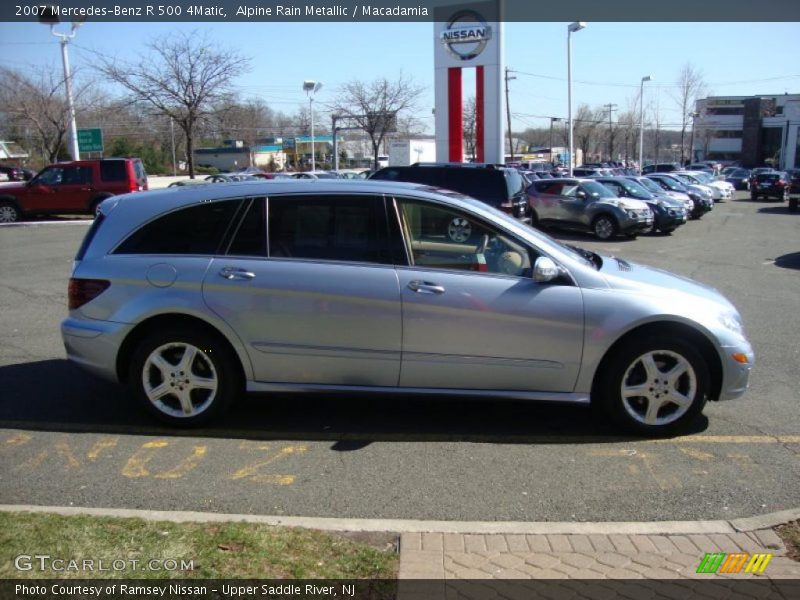 Alpine Rain Metallic / Macadamia 2007 Mercedes-Benz R 500 4Matic