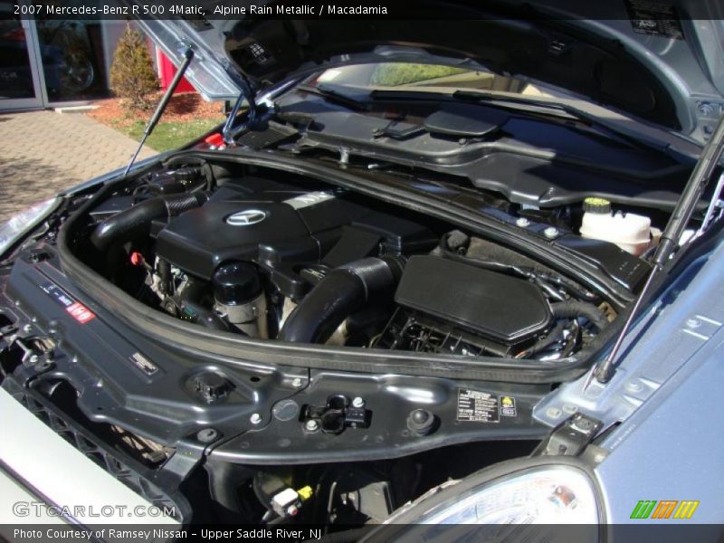 Alpine Rain Metallic / Macadamia 2007 Mercedes-Benz R 500 4Matic
