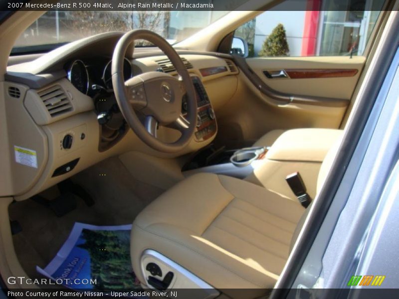 Alpine Rain Metallic / Macadamia 2007 Mercedes-Benz R 500 4Matic