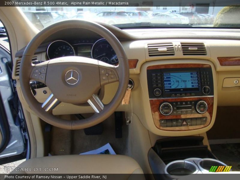 Alpine Rain Metallic / Macadamia 2007 Mercedes-Benz R 500 4Matic
