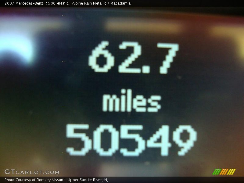 Alpine Rain Metallic / Macadamia 2007 Mercedes-Benz R 500 4Matic