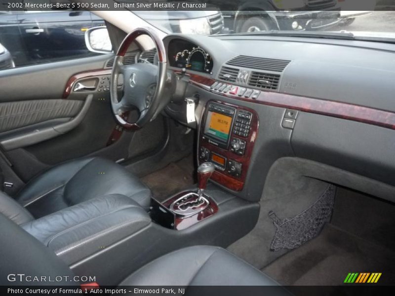  2002 S 500 Sedan Charcoal Interior