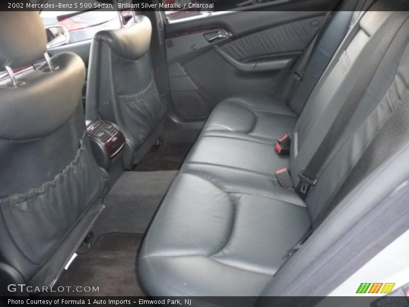  2002 S 500 Sedan Charcoal Interior