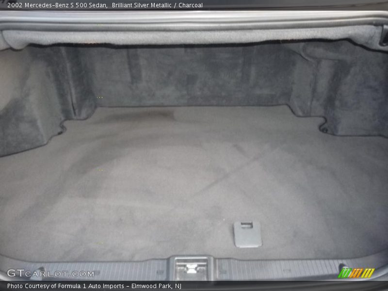Brilliant Silver Metallic / Charcoal 2002 Mercedes-Benz S 500 Sedan