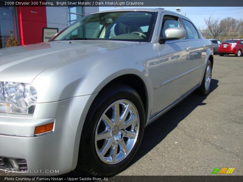 Bright Silver Metallic / Dark Khaki/Light Graystone 2008 Chrysler 300 Touring