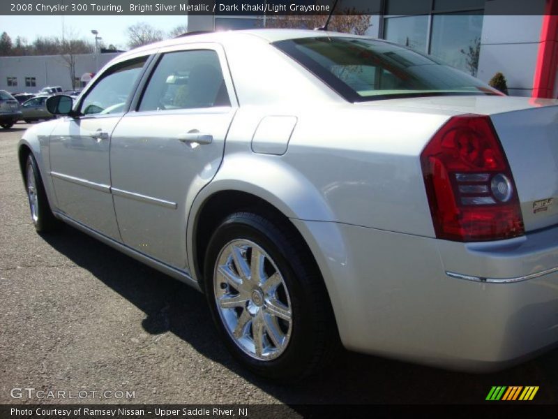 Bright Silver Metallic / Dark Khaki/Light Graystone 2008 Chrysler 300 Touring