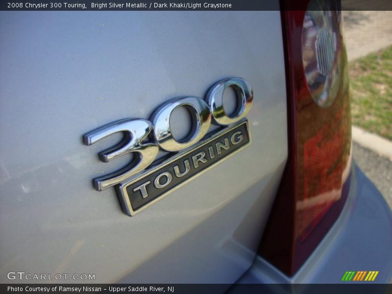 Bright Silver Metallic / Dark Khaki/Light Graystone 2008 Chrysler 300 Touring