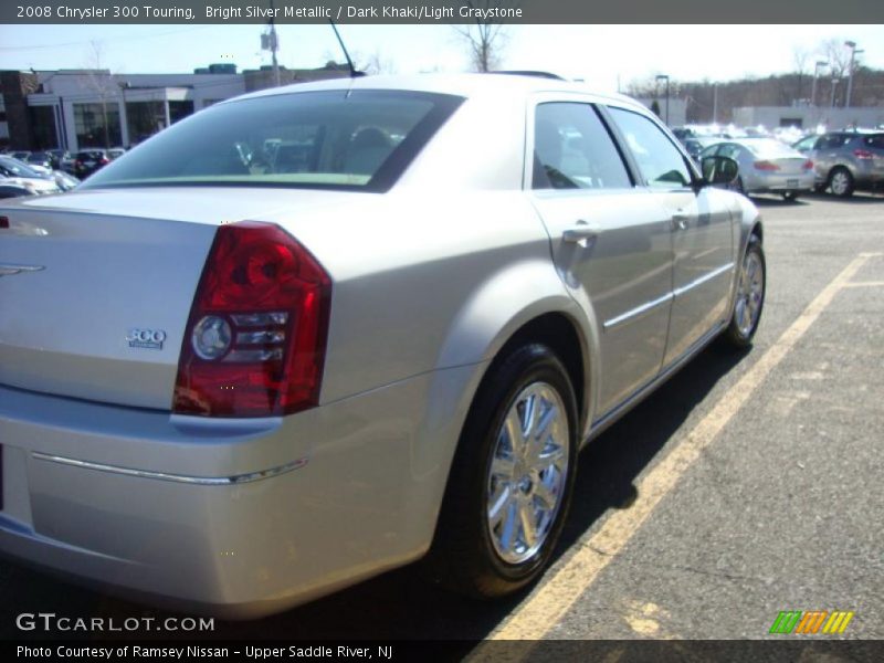 Bright Silver Metallic / Dark Khaki/Light Graystone 2008 Chrysler 300 Touring