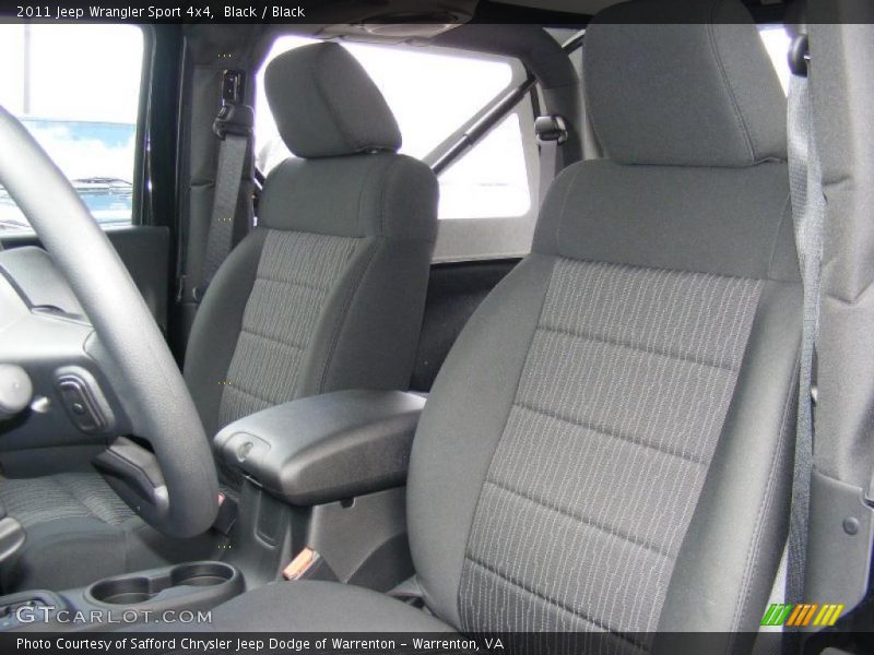 Black / Black 2011 Jeep Wrangler Sport 4x4