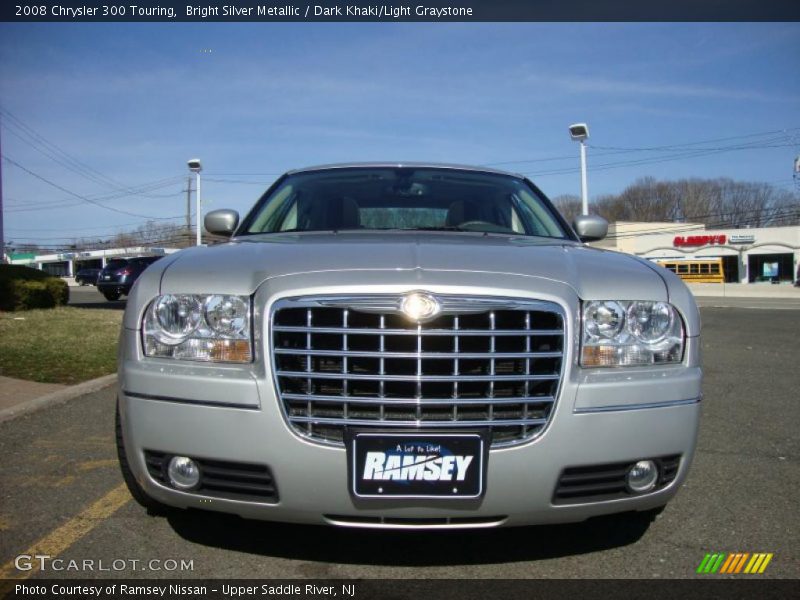 Bright Silver Metallic / Dark Khaki/Light Graystone 2008 Chrysler 300 Touring