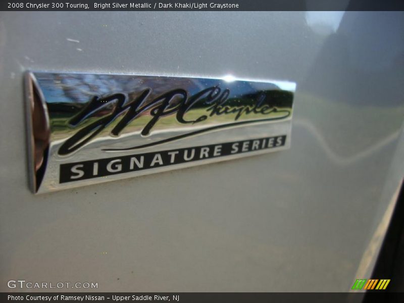 Bright Silver Metallic / Dark Khaki/Light Graystone 2008 Chrysler 300 Touring