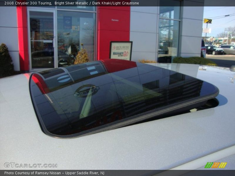 Bright Silver Metallic / Dark Khaki/Light Graystone 2008 Chrysler 300 Touring