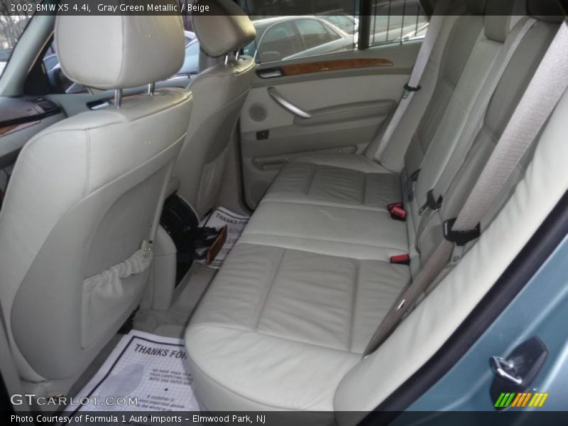  2002 X5 4.4i Beige Interior