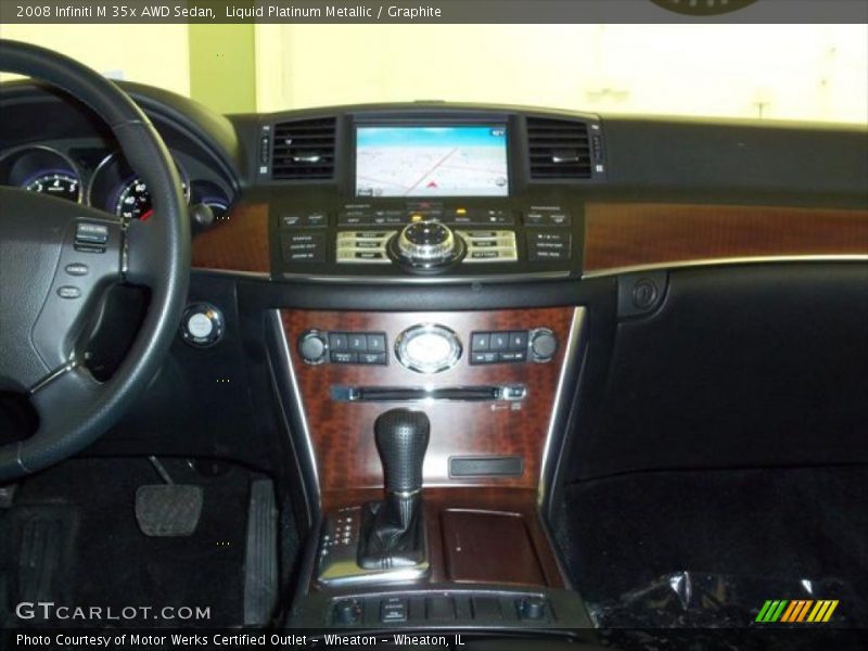 Liquid Platinum Metallic / Graphite 2008 Infiniti M 35x AWD Sedan