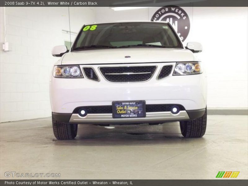 Winter White / Carbon Black 2008 Saab 9-7X 4.2i