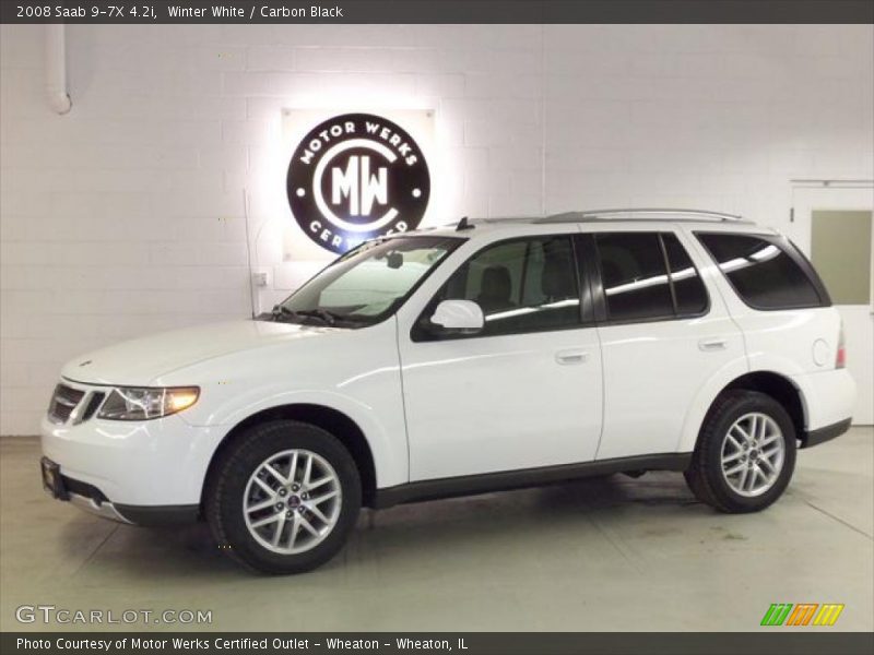 Winter White / Carbon Black 2008 Saab 9-7X 4.2i