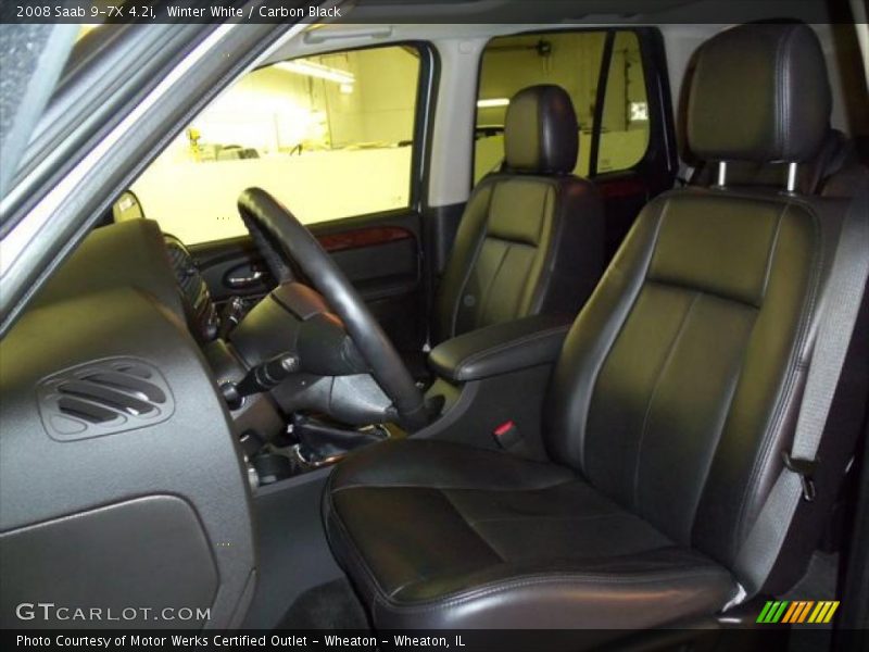 Winter White / Carbon Black 2008 Saab 9-7X 4.2i