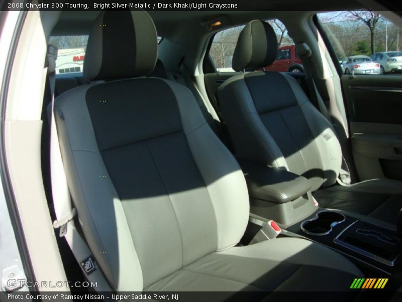 Bright Silver Metallic / Dark Khaki/Light Graystone 2008 Chrysler 300 Touring