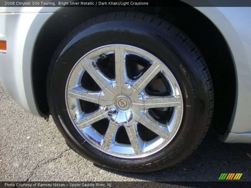 Bright Silver Metallic / Dark Khaki/Light Graystone 2008 Chrysler 300 Touring