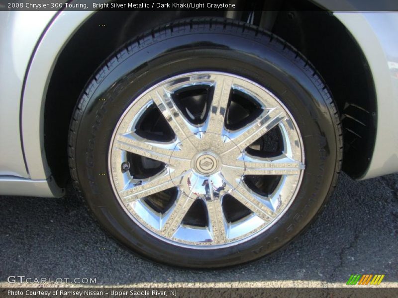 Bright Silver Metallic / Dark Khaki/Light Graystone 2008 Chrysler 300 Touring