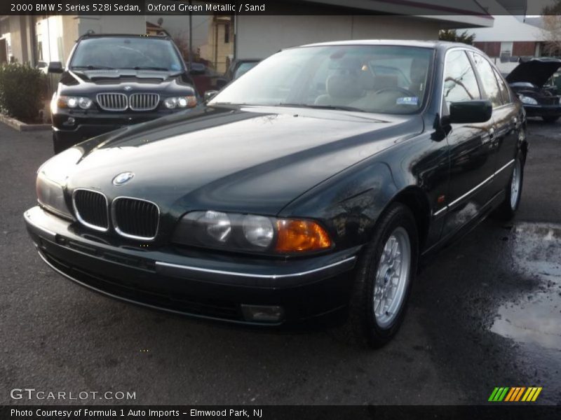 Oxford Green Metallic / Sand 2000 BMW 5 Series 528i Sedan