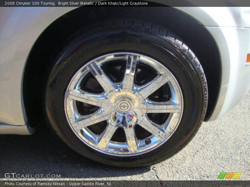 Bright Silver Metallic / Dark Khaki/Light Graystone 2008 Chrysler 300 Touring
