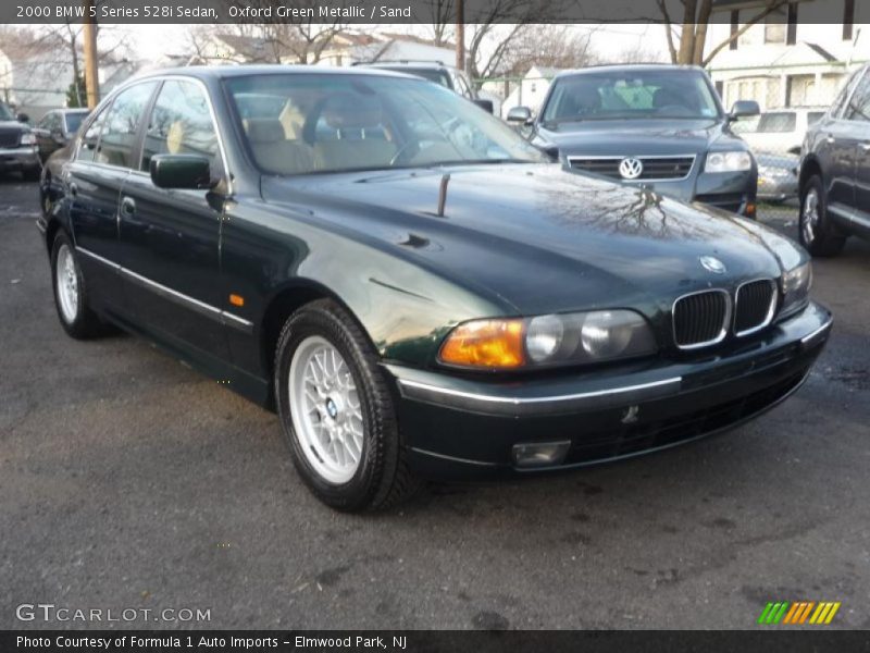 Oxford Green Metallic / Sand 2000 BMW 5 Series 528i Sedan
