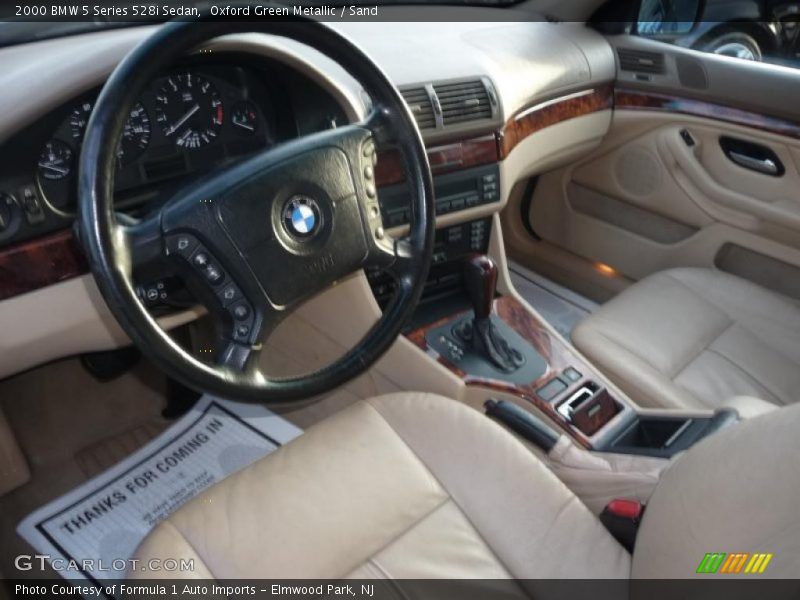 Oxford Green Metallic / Sand 2000 BMW 5 Series 528i Sedan