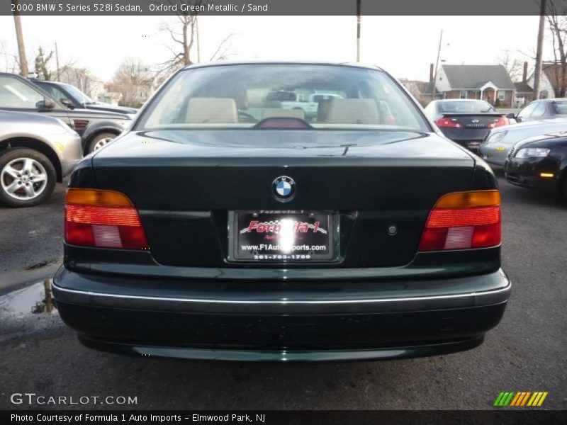 Oxford Green Metallic / Sand 2000 BMW 5 Series 528i Sedan