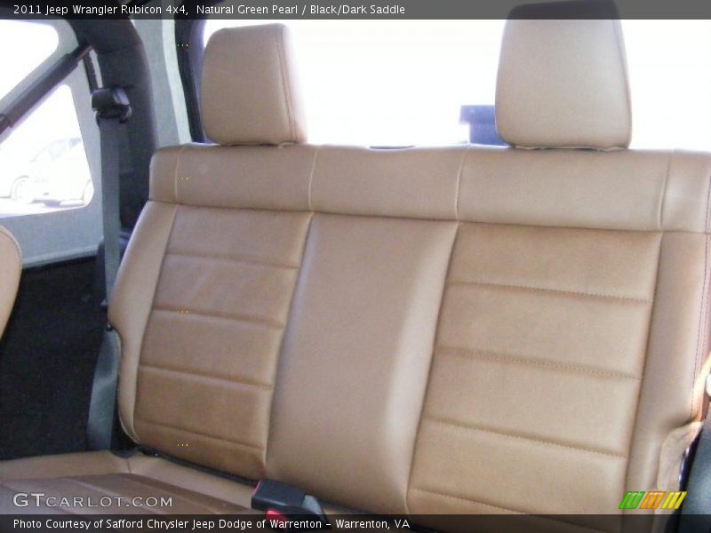 Natural Green Pearl / Black/Dark Saddle 2011 Jeep Wrangler Rubicon 4x4