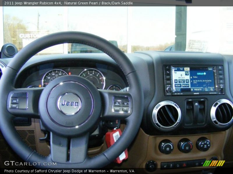 Controls of 2011 Wrangler Rubicon 4x4