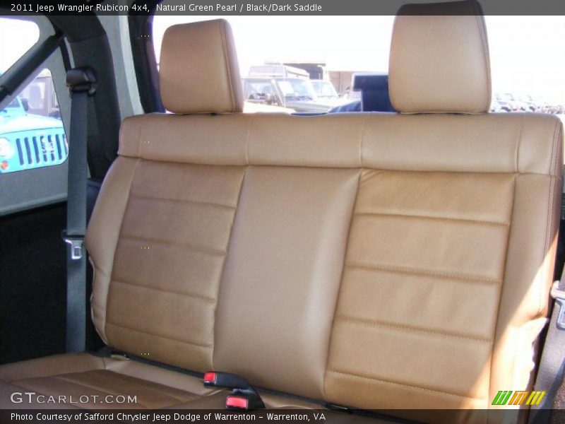 Natural Green Pearl / Black/Dark Saddle 2011 Jeep Wrangler Rubicon 4x4