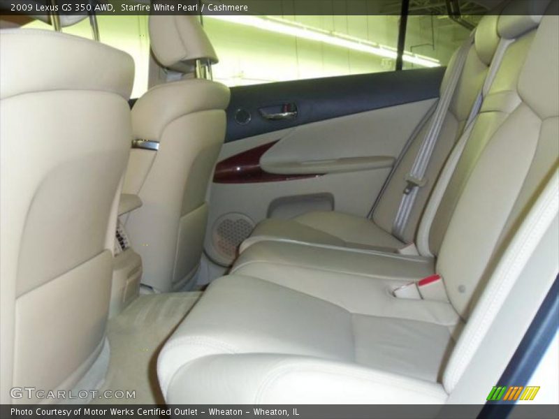 Starfire White Pearl / Cashmere 2009 Lexus GS 350 AWD