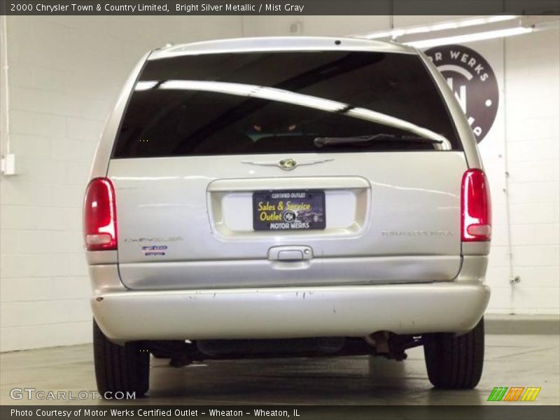 Bright Silver Metallic / Mist Gray 2000 Chrysler Town & Country Limited