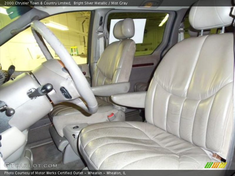  2000 Town & Country Limited Mist Gray Interior