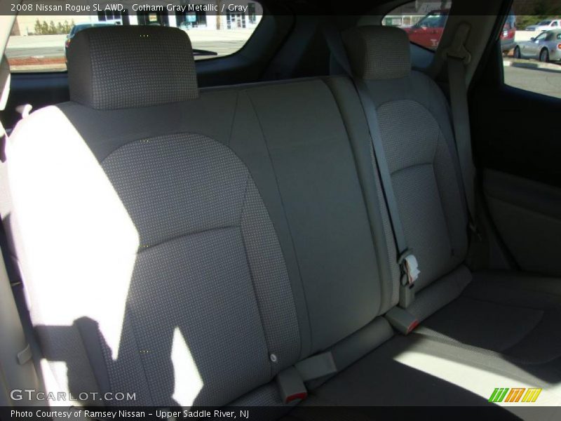 Gotham Gray Metallic / Gray 2008 Nissan Rogue SL AWD