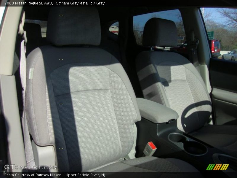 Gotham Gray Metallic / Gray 2008 Nissan Rogue SL AWD
