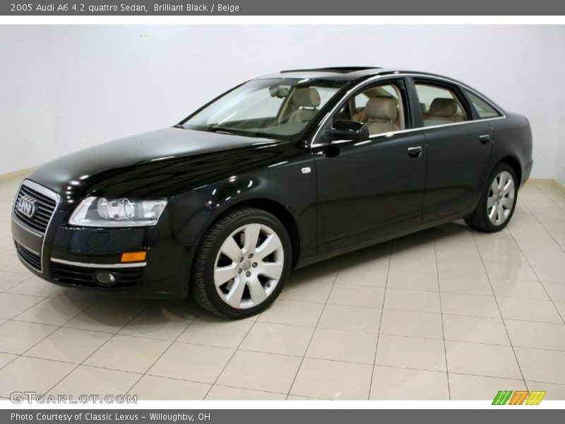 Front 3/4 View of 2005 A6 4.2 quattro Sedan