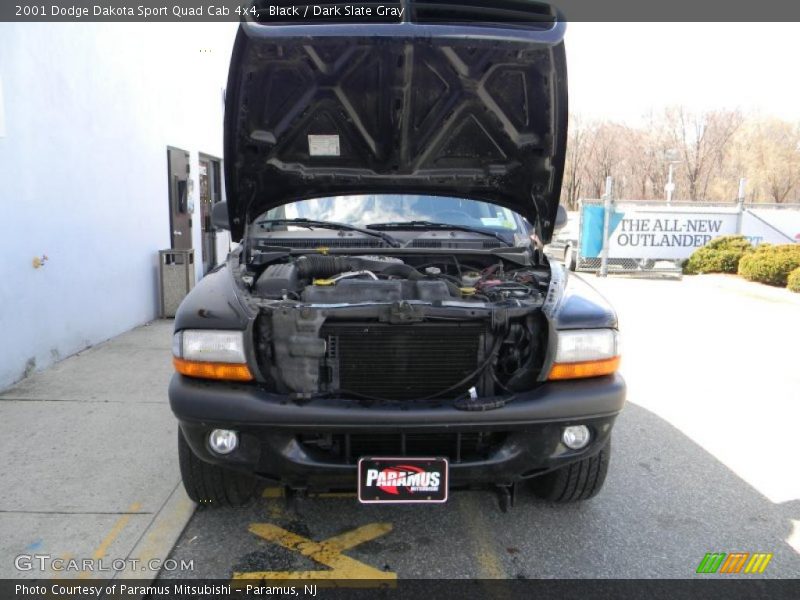 Black / Dark Slate Gray 2001 Dodge Dakota Sport Quad Cab 4x4