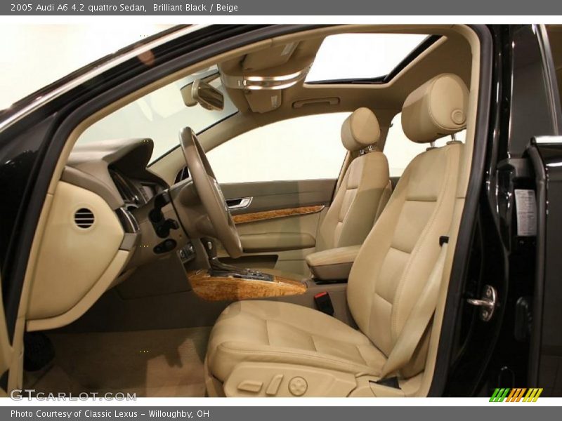  2005 A6 4.2 quattro Sedan Beige Interior